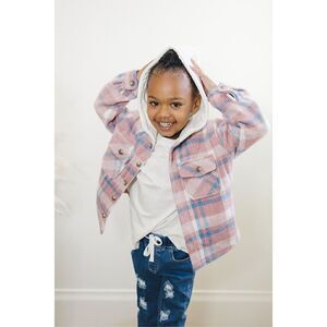 Olive and Scout FORREST JACKET - Pink 3-6M